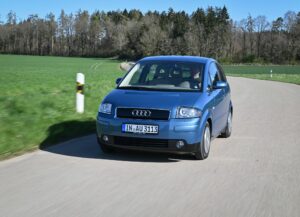 Technologieträger und Designikone: Der Audi A2 wird 25